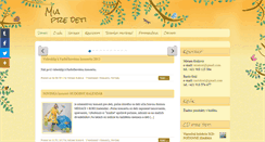 Desktop Screenshot of miapredeti.sk
